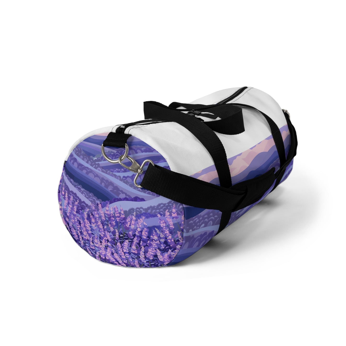 Lavender Fields Duffel Bag