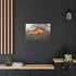 Cracked Planet with Lava Veins — Canvas Wall Art — Product Detail View 8