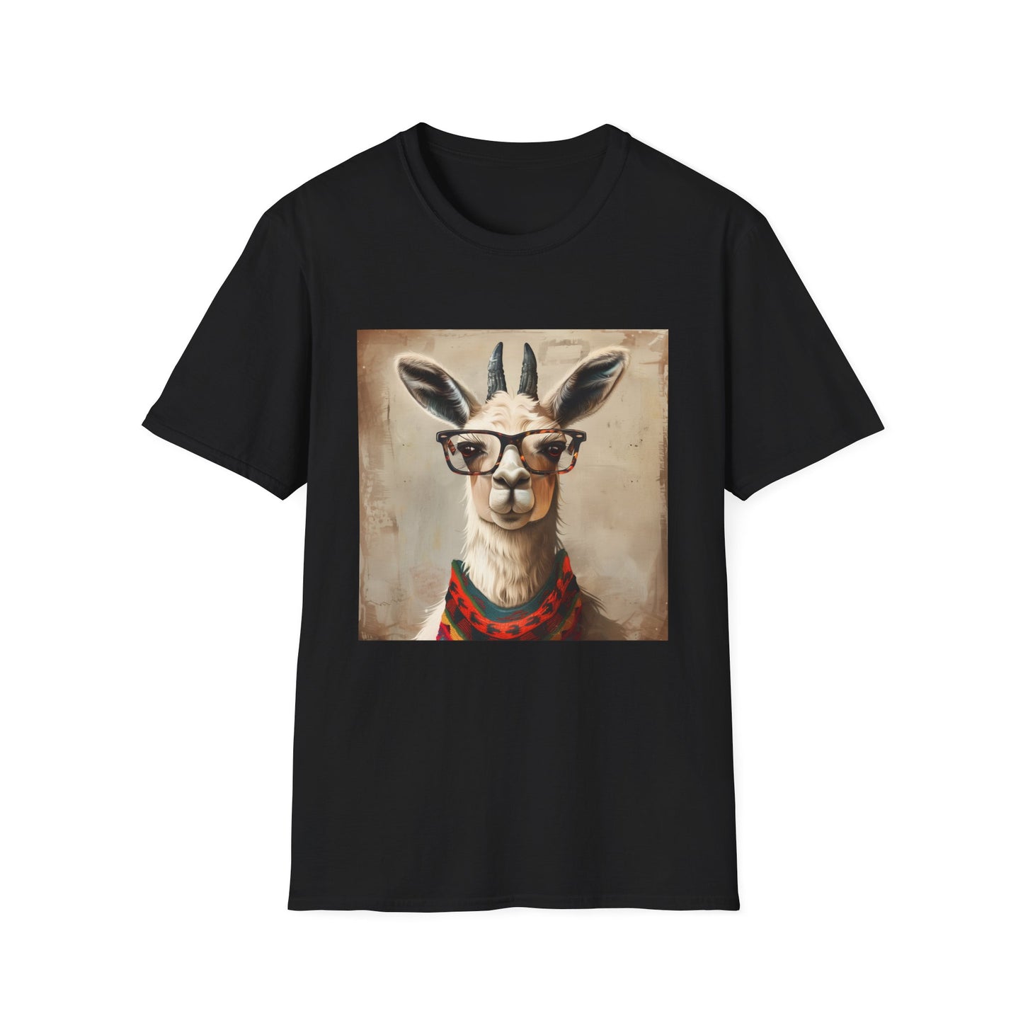 Llama Lit: Bookish Alpaca T-Shirt | T-Shirt | DTG, Men's Clothing, Regular fit, T-Shirts, Unisex, Women's Clothing | Prints with Passion