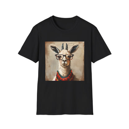 Llama Lit: Bookish Alpaca T-Shirt | T-Shirt | DTG, Men's Clothing, Regular fit, T-Shirts, Unisex, Women's Clothing | Prints with Passion