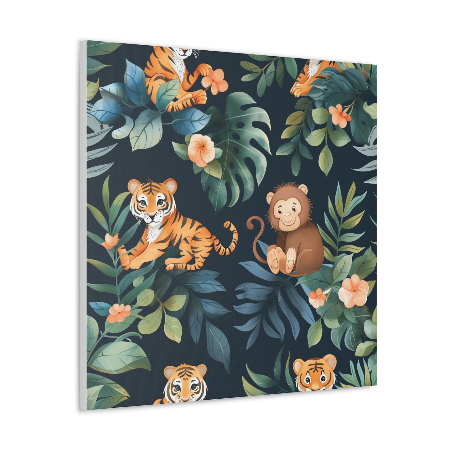 Tiger Jungle Safari Canvas Print