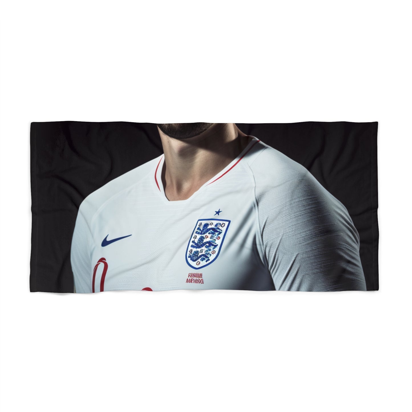 absorbent material perfect for lounging by the water. Show off your love for Harry Kane and the England national team with this one-of-a-kind towel that is sure to make a statement.