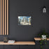 Floating Sky Ruins & Celestial Hourglass — Canvas Wall Art — Product Detail View 5