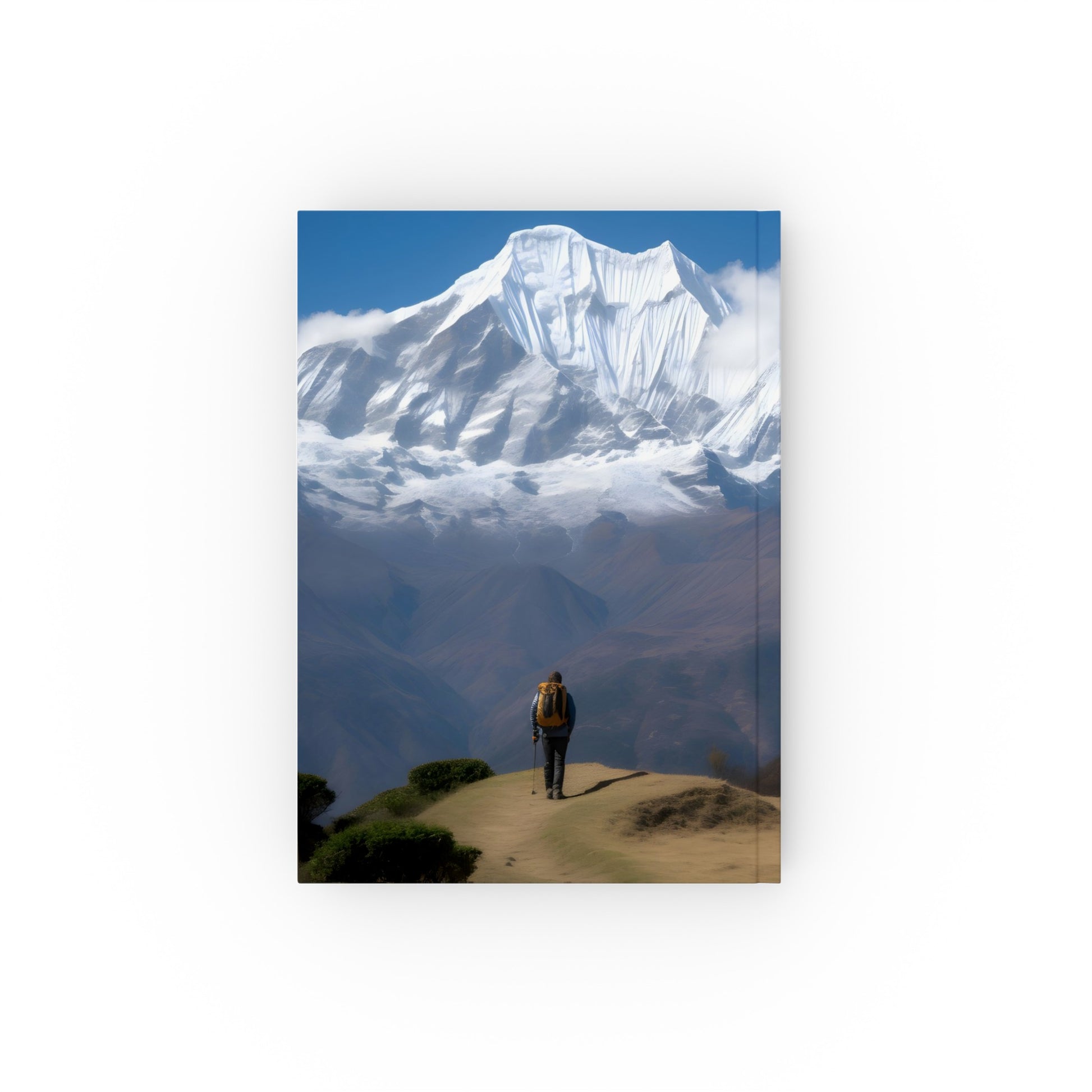 "Annapurna Trails Himalayan Trek Journal - Capture your adventure in the Himalayas with this stylish and versatile journal!"