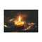Burning Candle Made of Galaxies — Canvas Wall Art — Front Gallery-Wrapped Canvas View