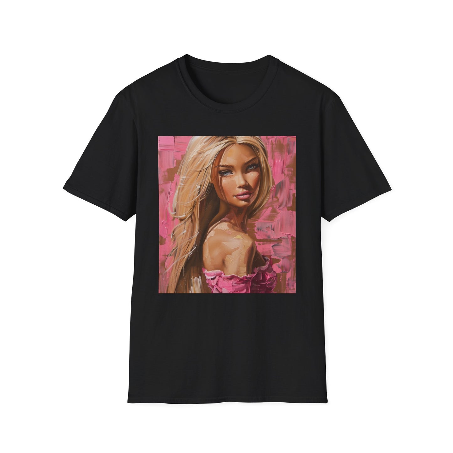 Dreamhouse Icon: The Enchanting World of Barbie | T-Shirt | Art, Barbie, Brushes, Canvas, Colorful, Creativity, Design, Fashion, Inspiration, Painting | Prints with Passion