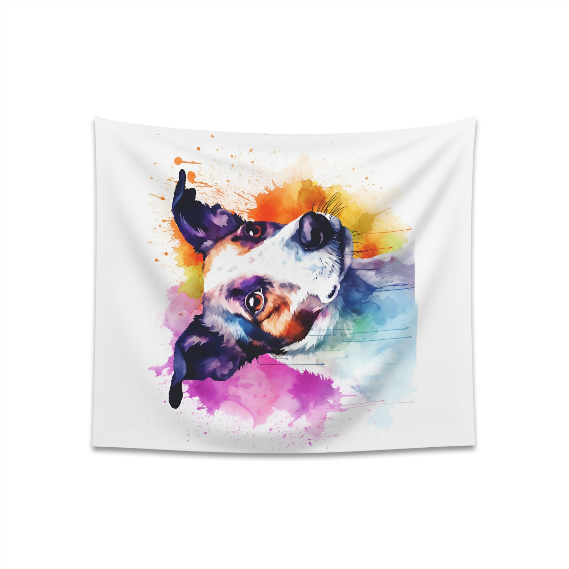 Jack Russell Tapestry: Energetic and Stylish Home Decor - Ideal Gift