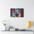 Loyal German Shepherd Dog Portrait — Canvas Wall Art — Product Detail View 7
