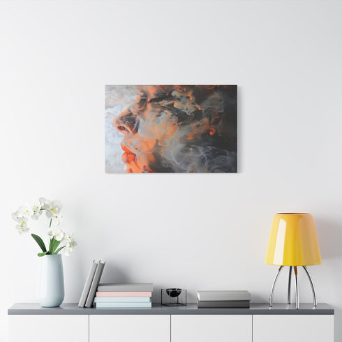 Abstract Smoke Art — Canvas Wall Art — Product Detail View 7
