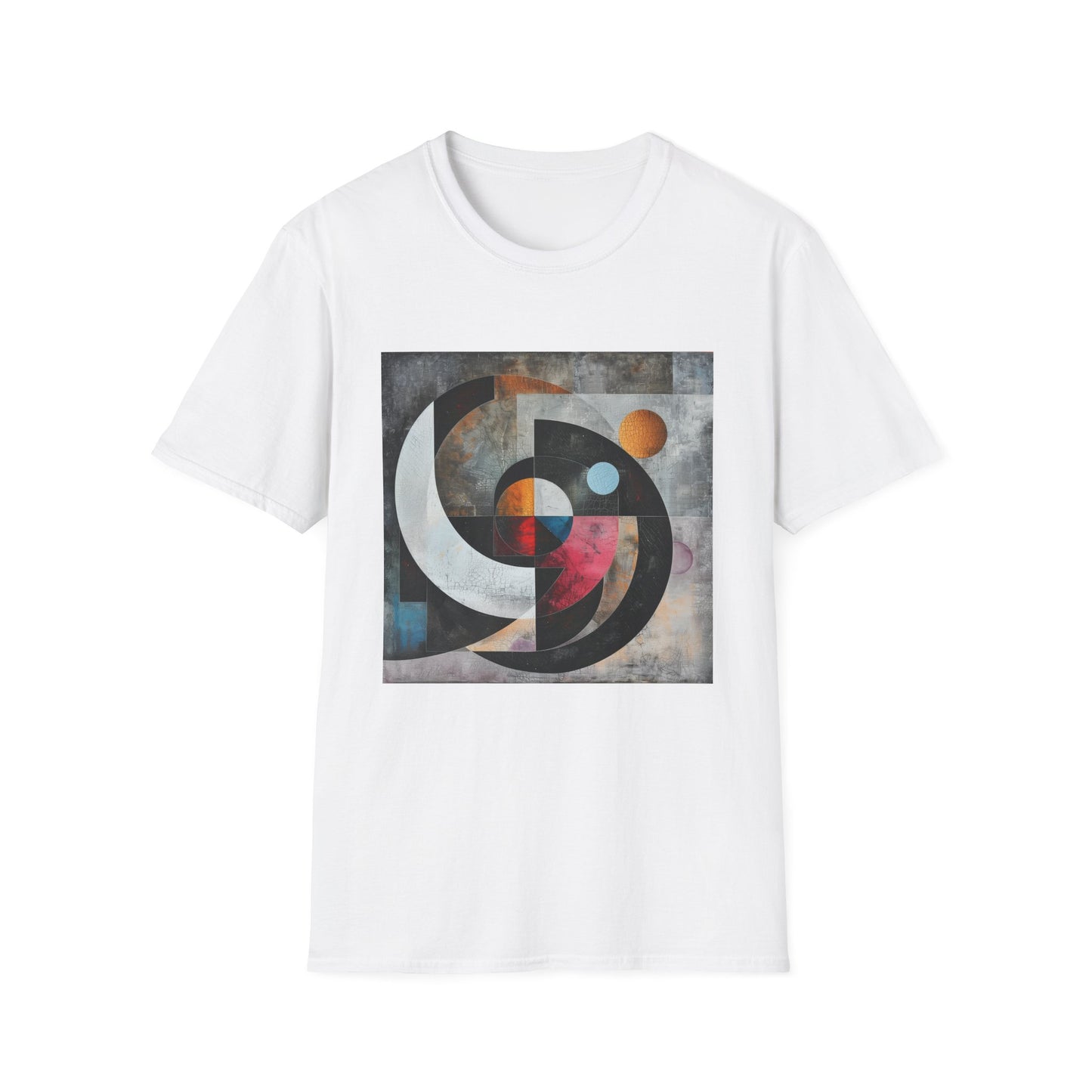 Geometric Symphony: Interwoven Worlds T-Shirt