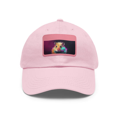 Neon Hamster Bliss Baseball Cap