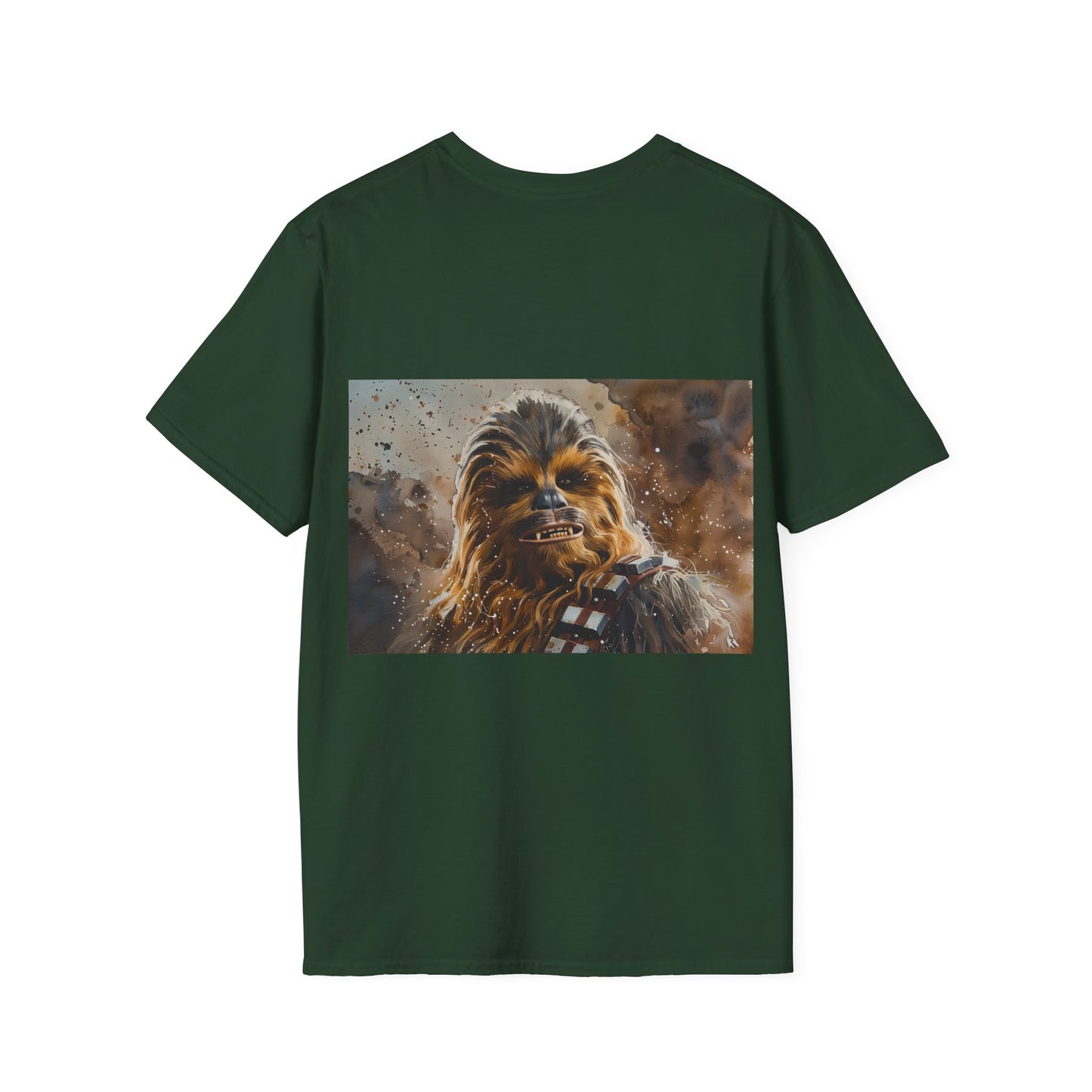 Chewbacca Watercolor Tee: Fierce & Fun