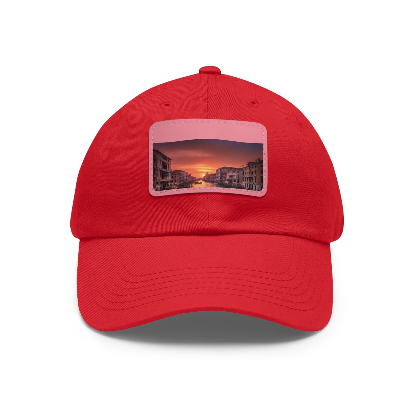 Vibrant Venetian Sunset Baseball Cap