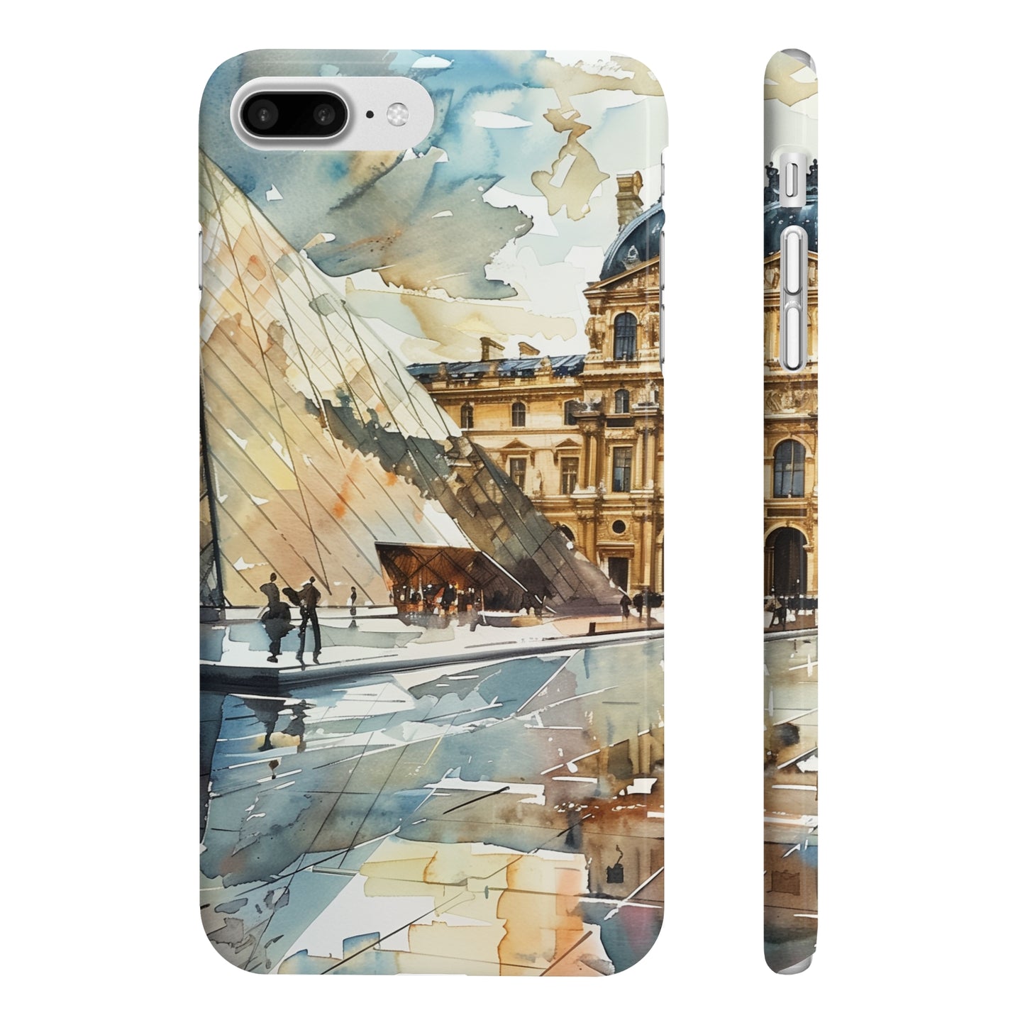 Louvre Memories: Watercolor Phone Case