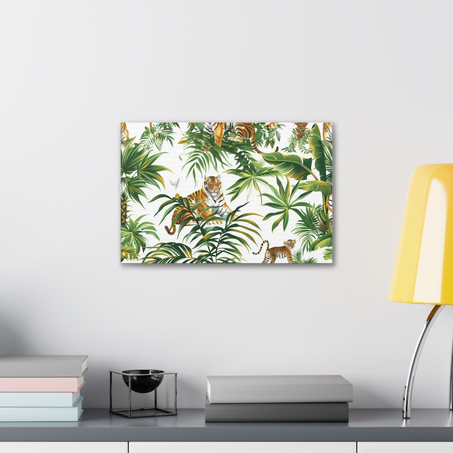 Tiger Jungle Safari Canvas Print