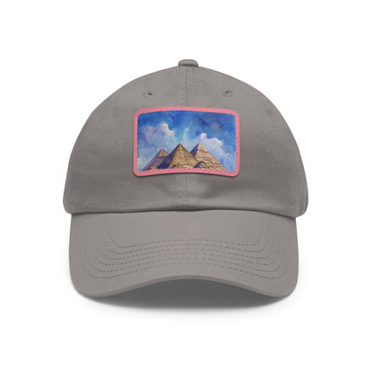 Pyramid Dreams: Egyptian Pyramids Watercolor Baseball Cap