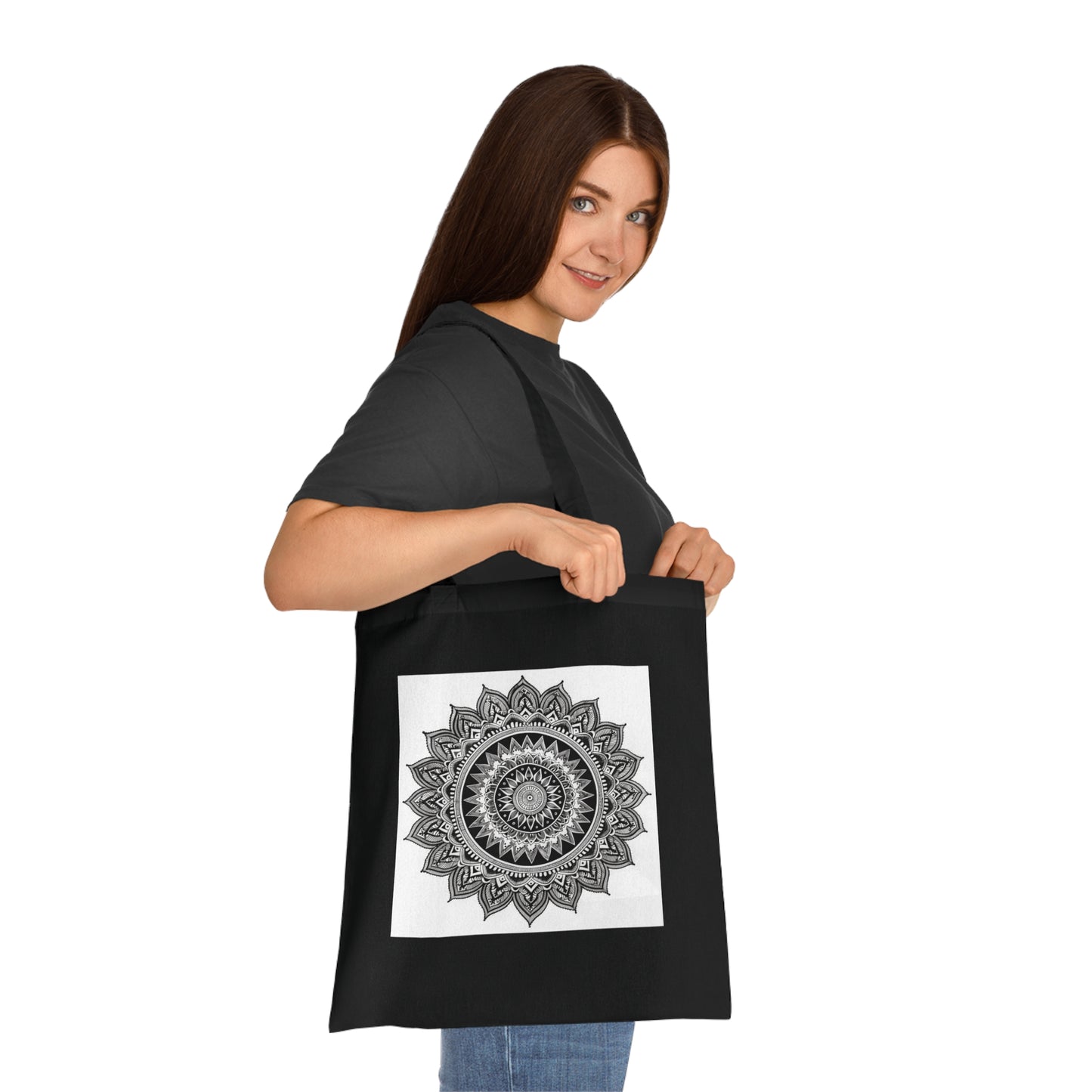 Mandala Serenity Tote Bag | Tote Bag | Accessories, Bags, Cotton, DTG, Totes | Prints with Passion