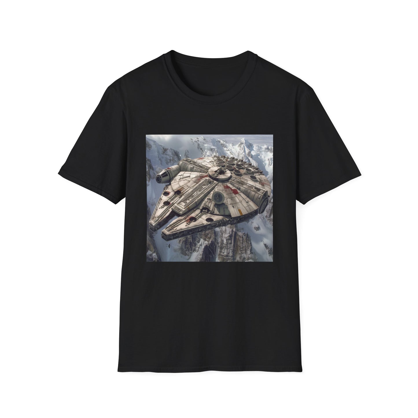 Star Wars: Millennium Falcon - Fly into Adventure T-Shirt | T-Shirt | DTG, Men's Clothing, Regular fit, T-Shirts, Unisex, Women's Clothing | Prints with Passion