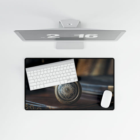 Time Machine Disguised as Locket — XL & XXL Desk Mat — Product Detail View 8