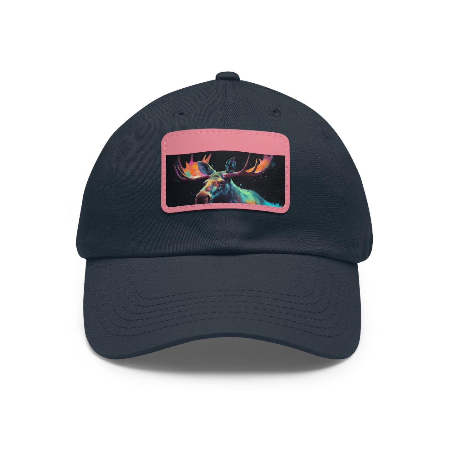 Wild and Beautiful Moose Watercolor Baseball Cap