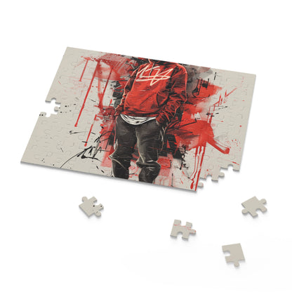 Urban Typography Jigsaw Puzzle - Vibrant streetwear-inspired designs for a trendy and challenging puzzle experience. Great for fans of contemporary art and fashion.