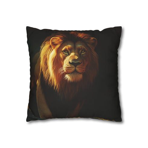 Simba Lion Double-Sided Square Cushion Cover