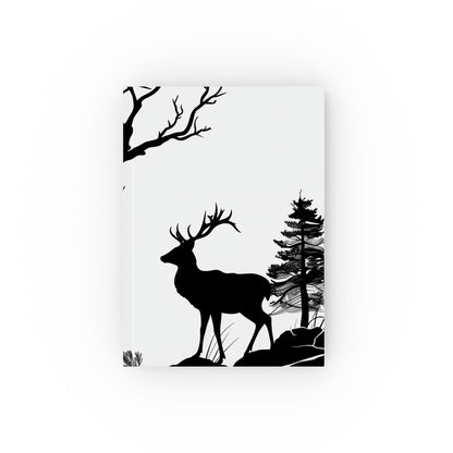 "Silent Majesty Wildlife Silhouette Journal - High-Quality, Stylish, Perfect for Nature Lovers | Makes a Great Gift"