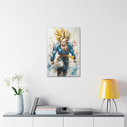 Trunks Canvas Print : Super Saiyan Power Unleashed | Canvas | Art & Wall Decor, Canvas, Fall Picks, Hanging Hardware, Home & Living, Indoor, Top Spring Products, Valentine's Day promotion | Prints with Passion