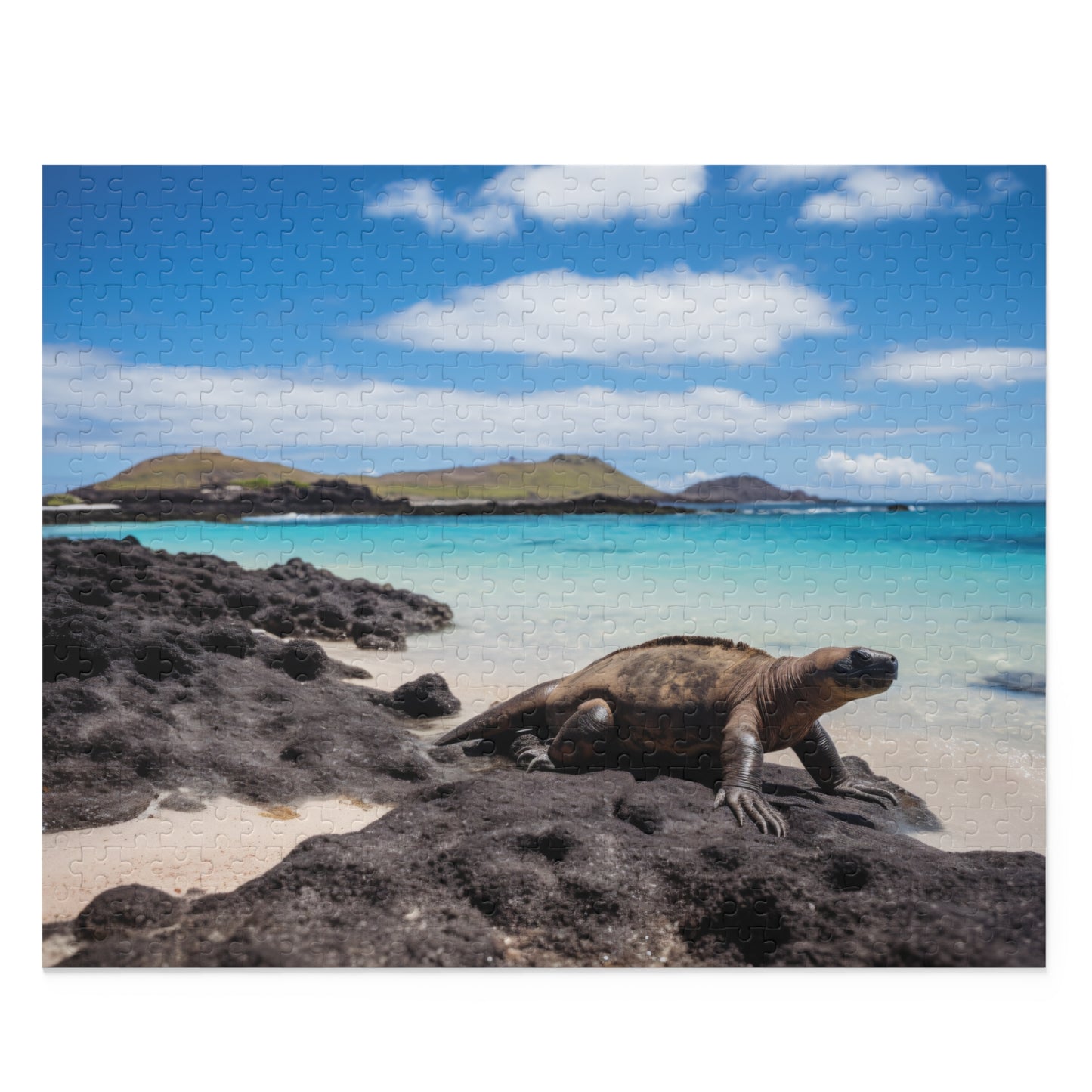 "Discover the Galapagos Islands Puzzle - vibrant wildlife-filled adventure"