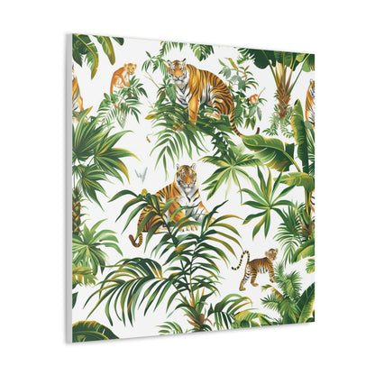 Tiger Jungle Safari Canvas Print