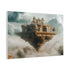 Desert Palace Levitating in Storm — Canvas Wall Art — Product Detail View 6