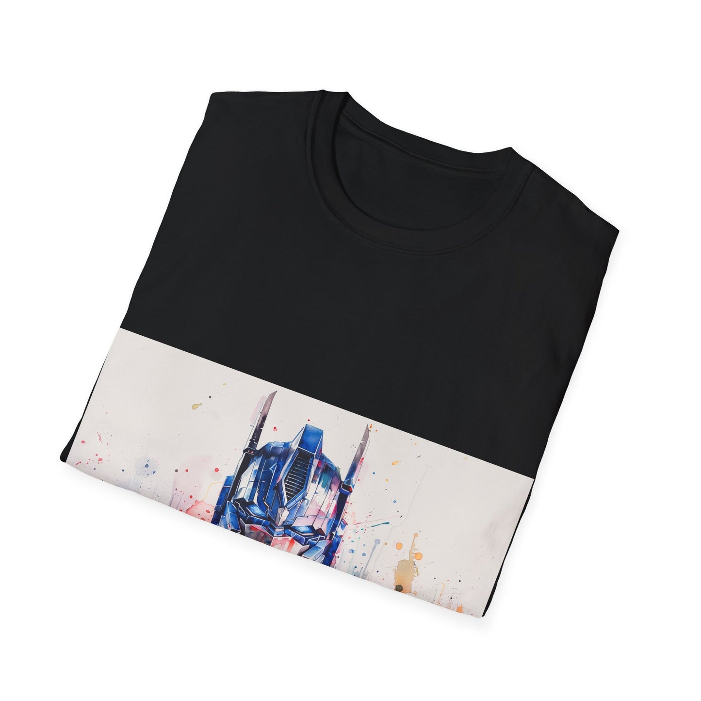 Transform Your Style with Optimus Prime Watercolor Tee