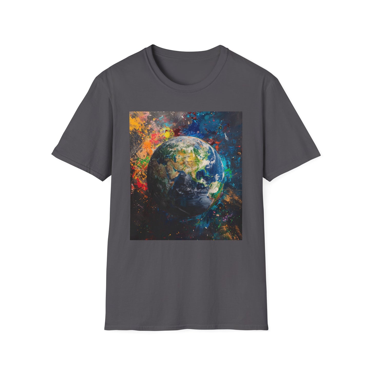 Our Blue Marble: Planet Earth Painting T-Shirt