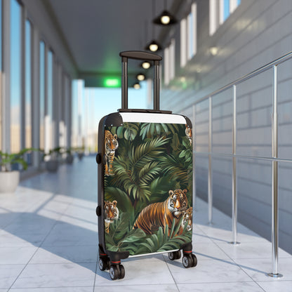 Tiger Print Jungle Safari Suitcase