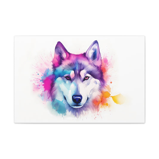 Husky Puppies Playful Canvas | Canvas | Art & Wall Decor, Canvas, Fall Picks, Hanging Hardware, Home & Living, Indoor, Top Spring Products, Valentine's Day promotion | Prints with Passion