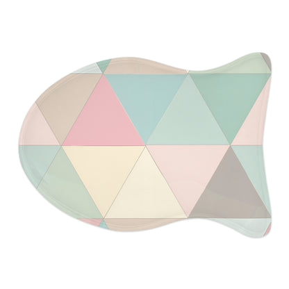 Chic Geometric Pet Feeding Mat