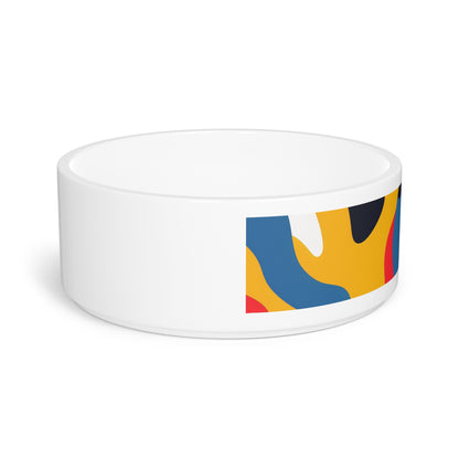 Vibrant Modern Pet Bowl Design