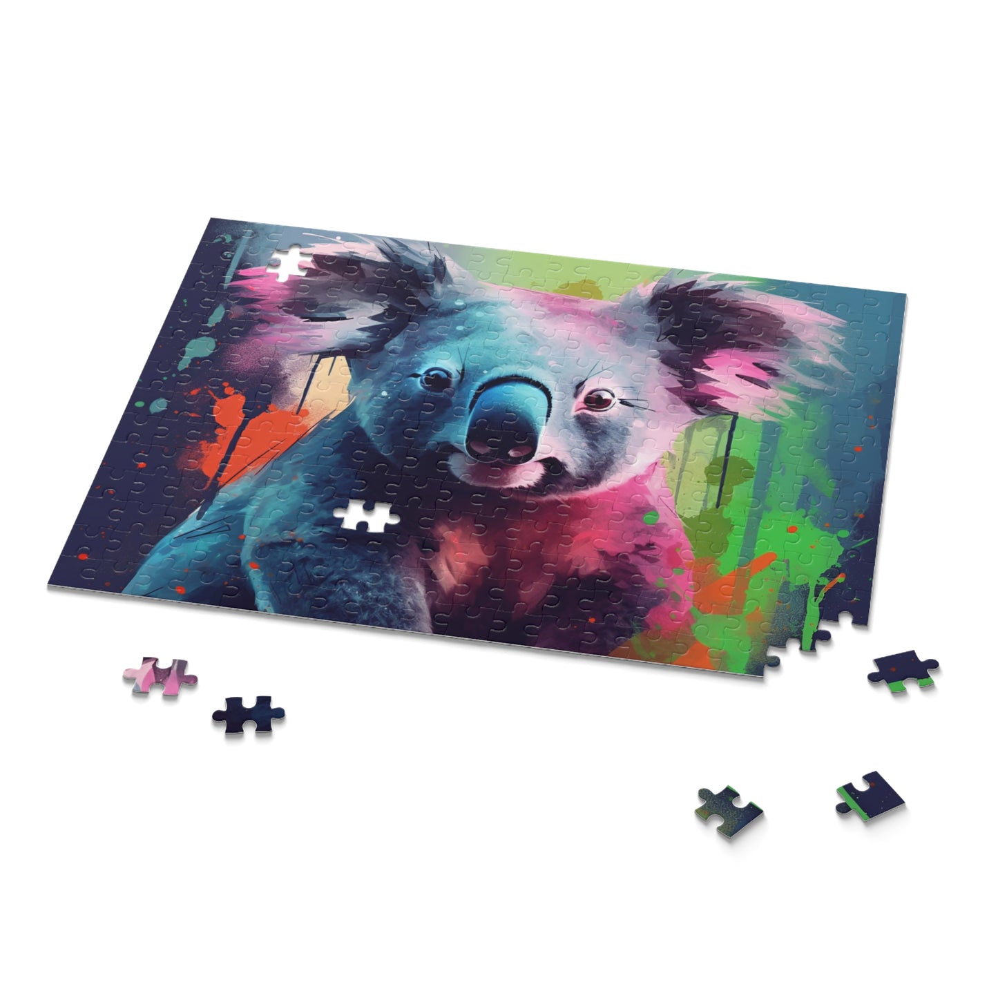 Cute Koala Watercolor Puzzle