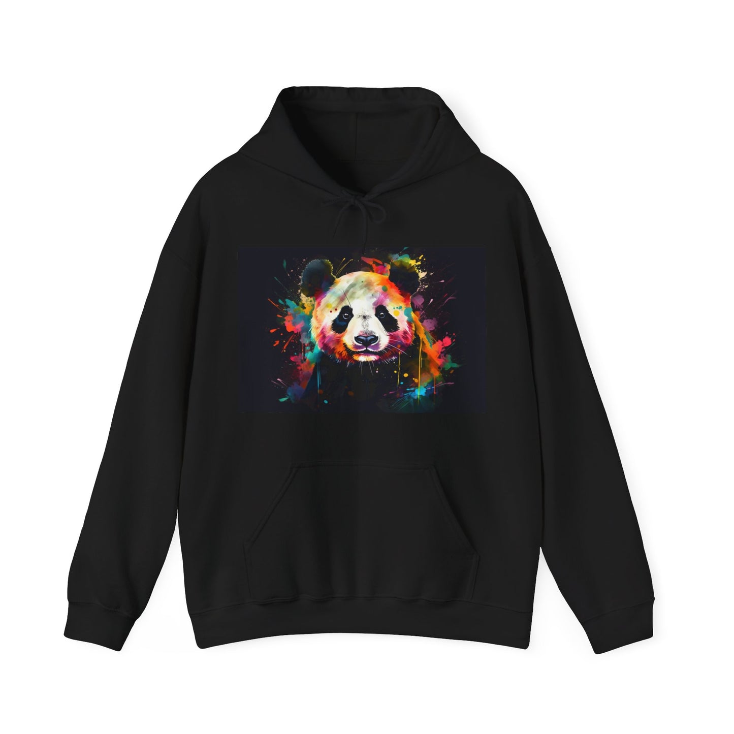 Happy Panda Watercolor Hoodie | Hoodies | DTG, Hoodies, Men's Clothing, Regular fit, Unisex, Women's Clothing | Prints with Passion