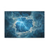 Sky Cracked Open by Thunder God — Canvas Wall Art — Living Room Wall Lifestyle View
