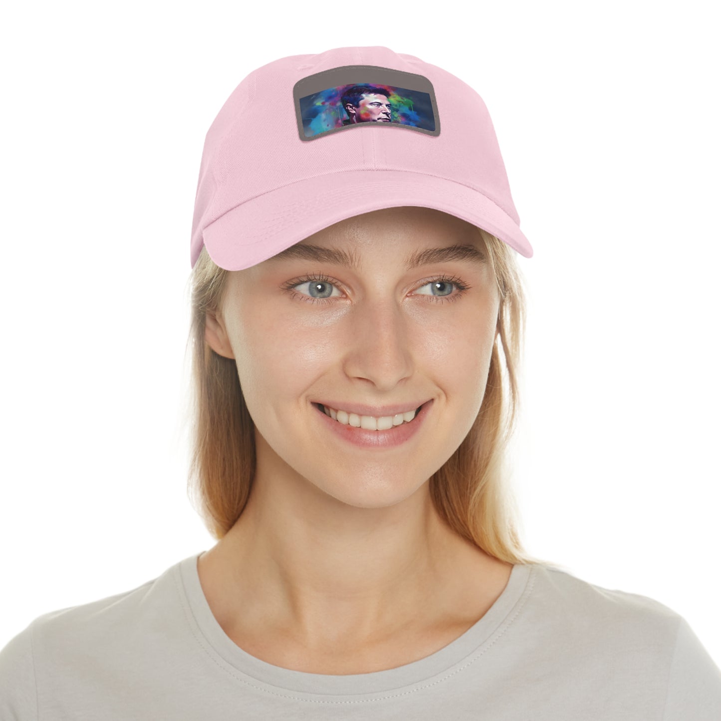 Neon Dreams: Elon Musk Watercolor Baseball Cap