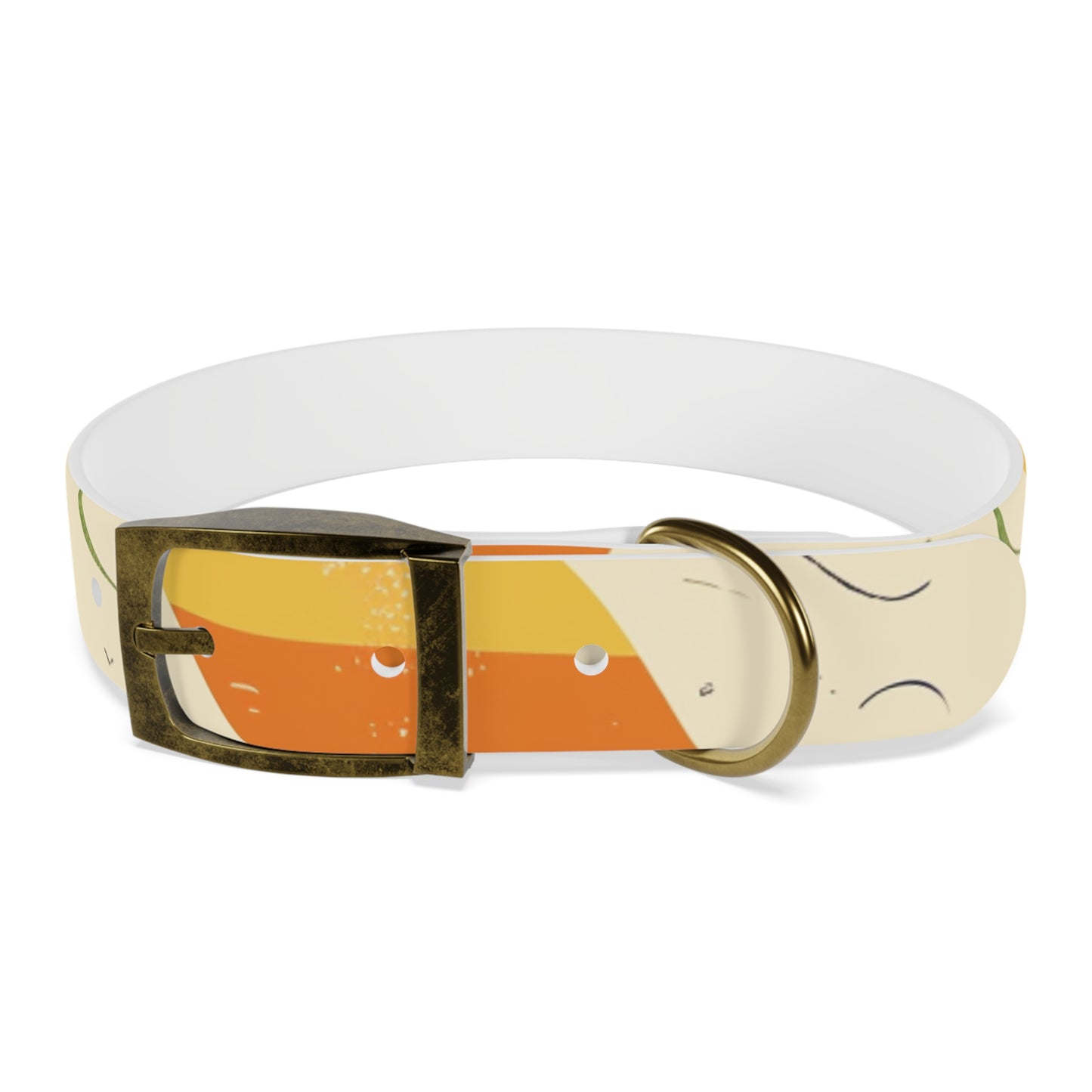 Retro Wave Dog Collar: Colorful & Stylish