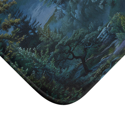 Moonlit Castle Bath Mat