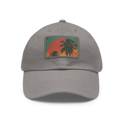 Vintage Sunset Paradise Cap