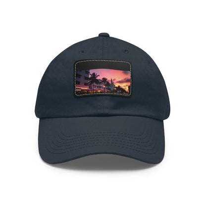 Miami Sunset Horizon Baseball Cap