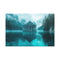 Glass Temple Submerged in Dream Lake (Edition II) — Canvas Wall Art — Front Gallery-Wrapped Canvas View