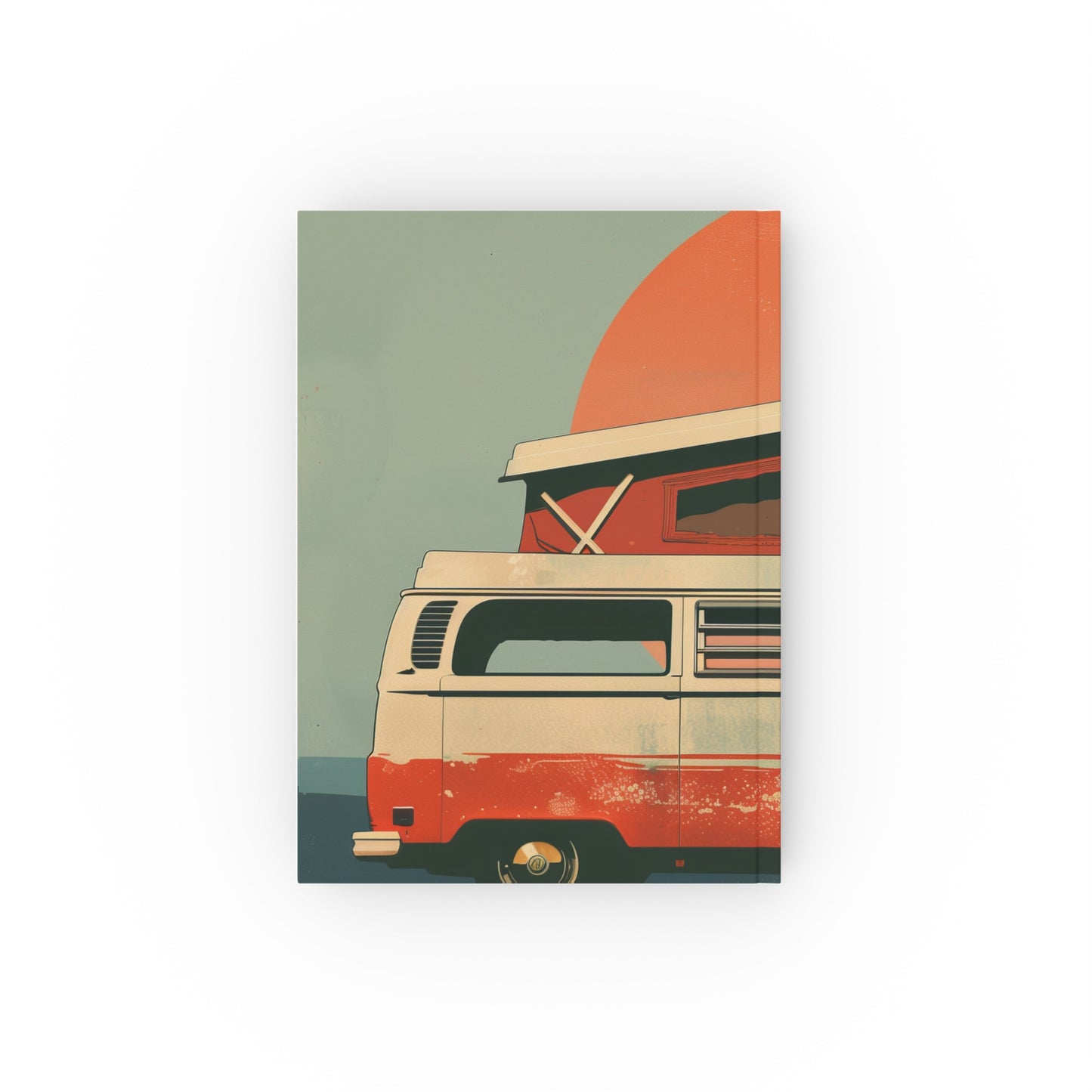 Retro Camper Journal - Sunset Chaser for Sunset Road Trip Memories & Sketches