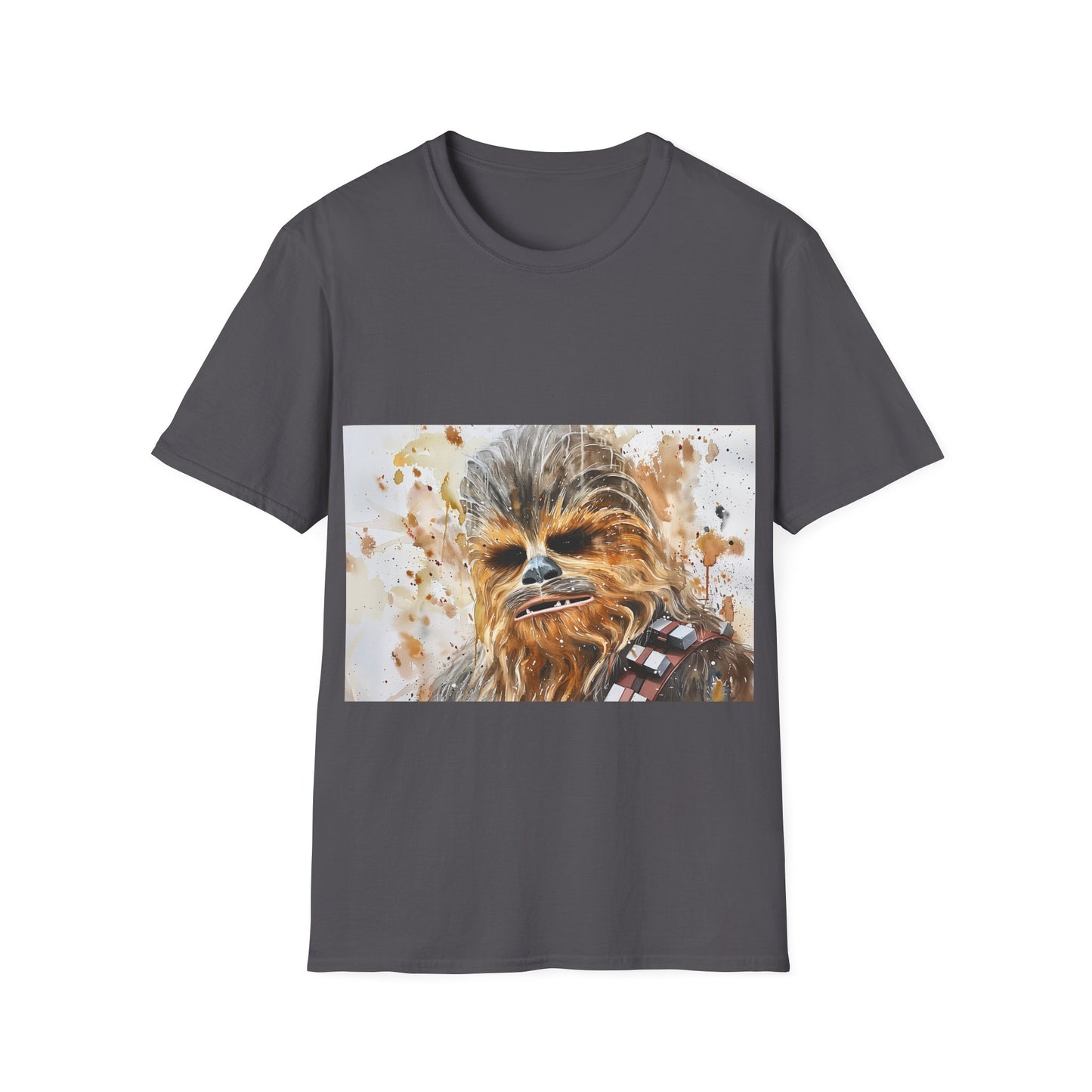 Chewbacca Watercolor Tshirt: Furry Fashion