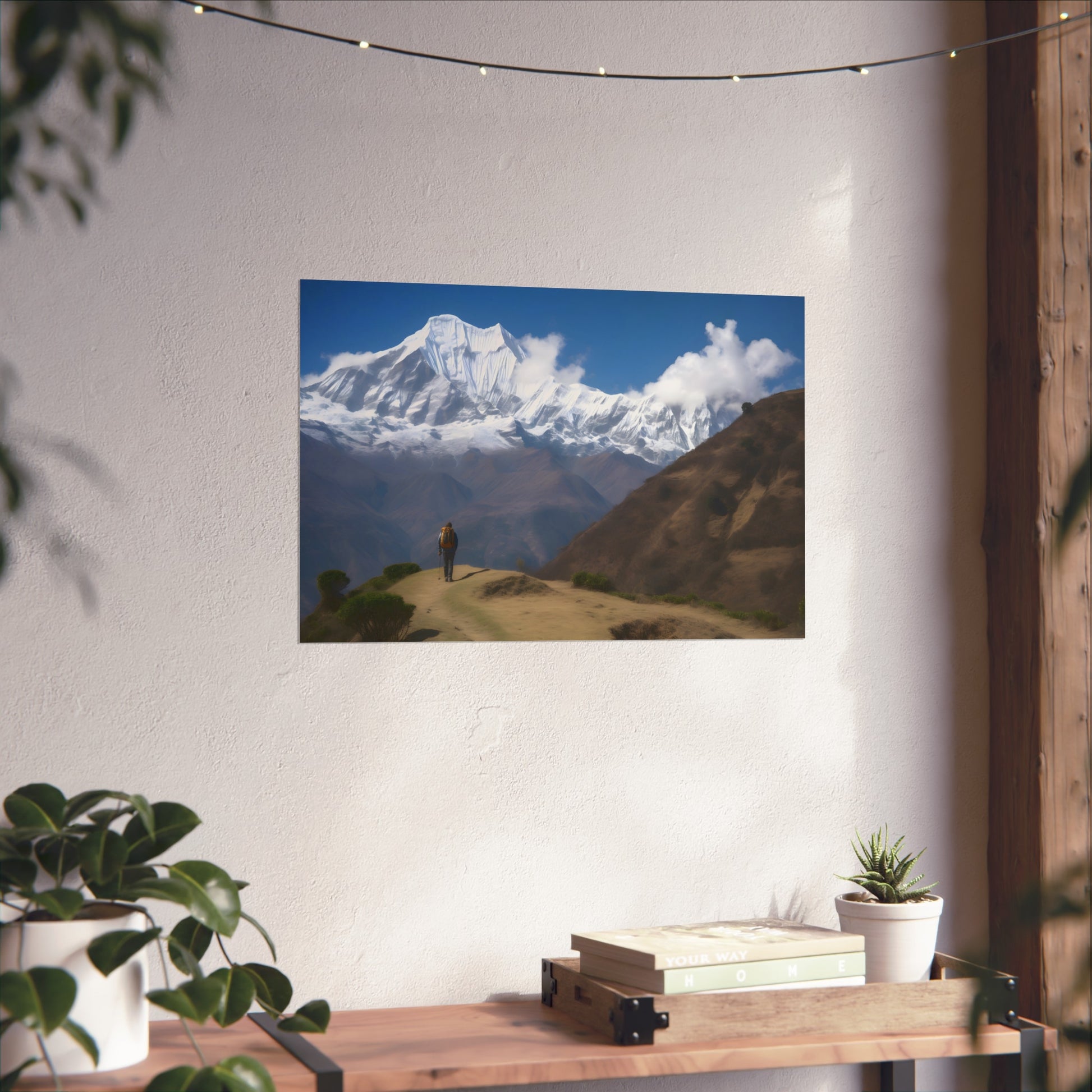 and immerse yourself in the vibrant culture of Nepal. The Annapurna Circuit comes alive on this vibrant canvas