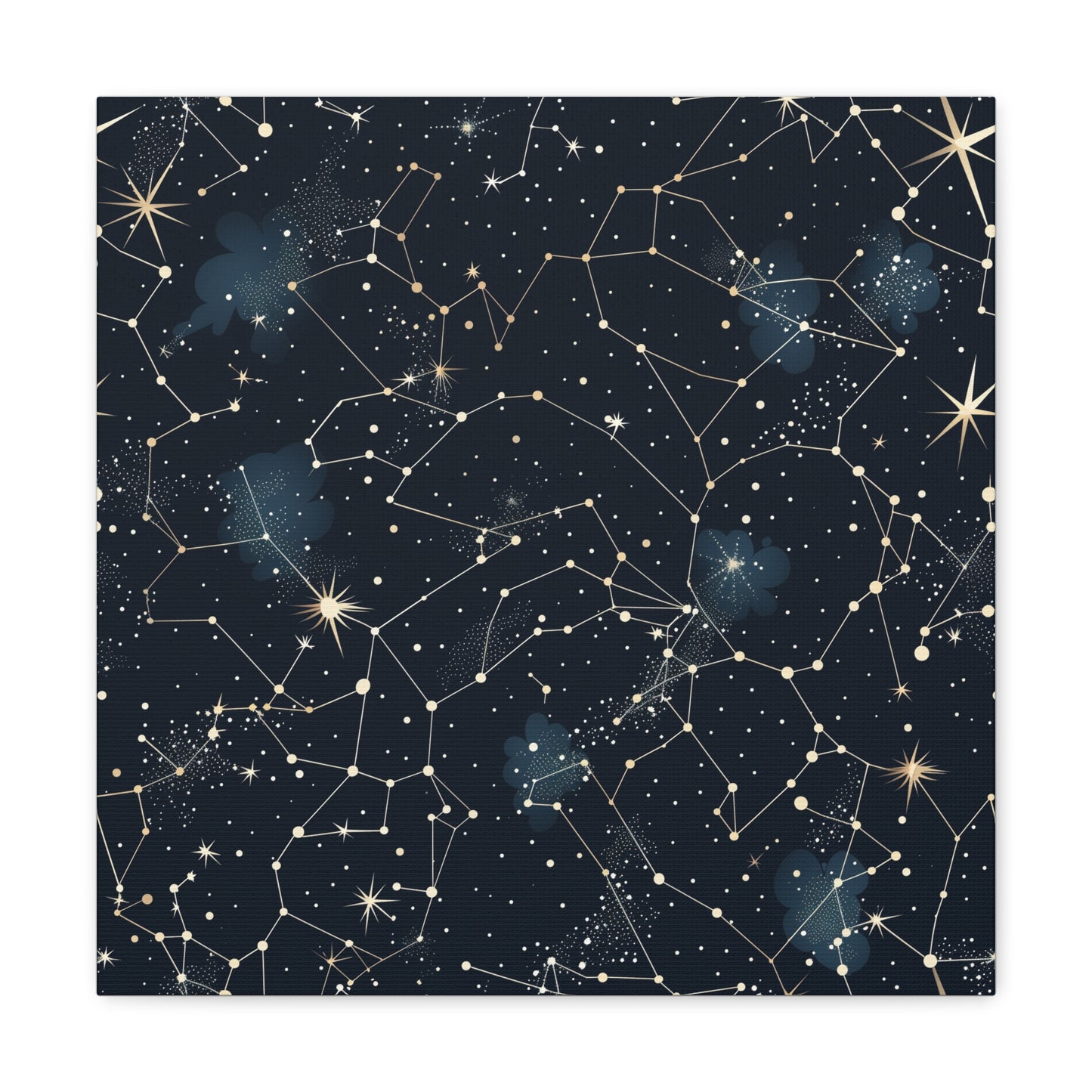 Starry Night Sky Canvas Print